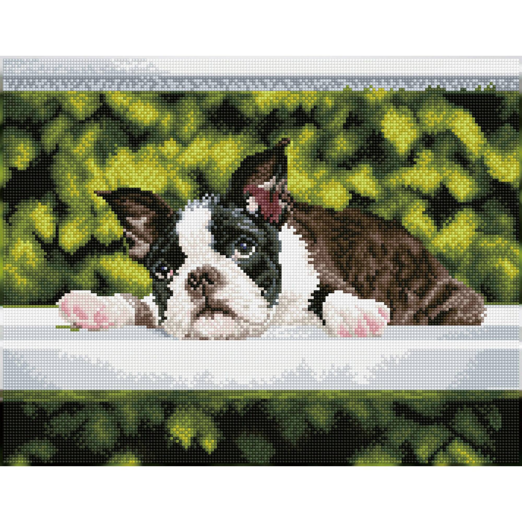 Diamond Dotz® Intermediate Boston Blues Diamond Art Painting Kit